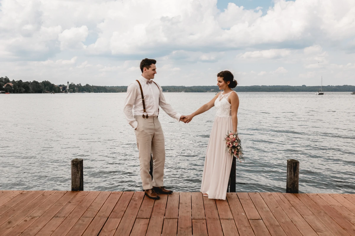 Hochzeitsfotografie am See